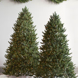 Árvore de Natal Vermont White Spruce com Galhos Articulados, Suporte Metálico e Micro LEDs Embutidos