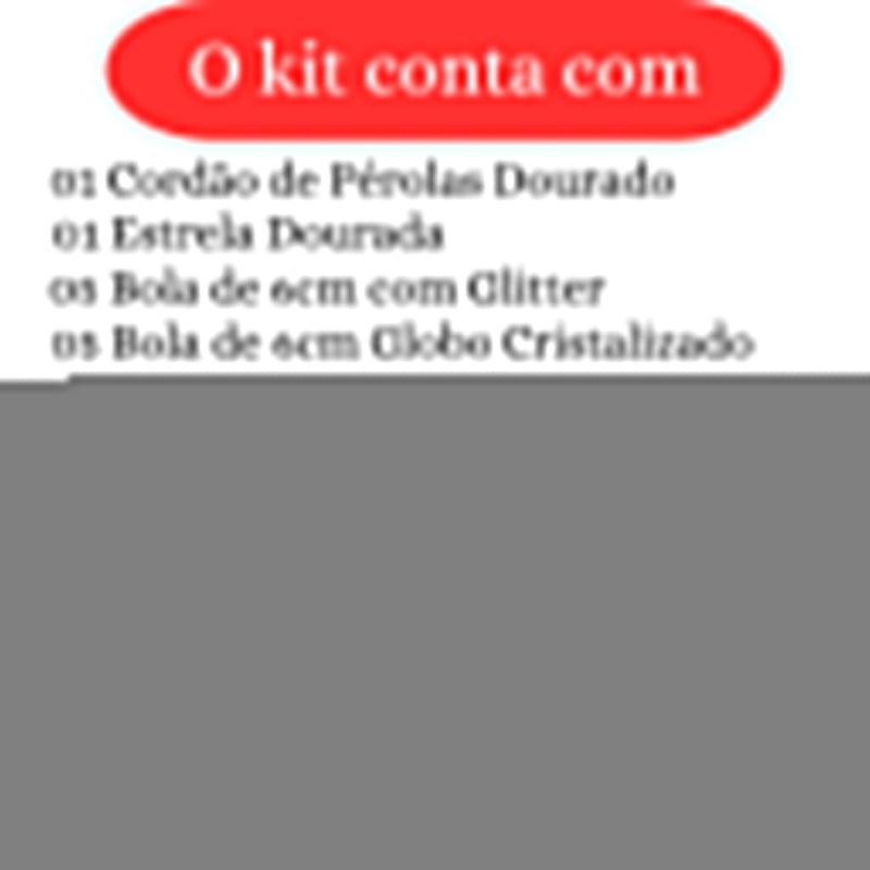 Kit 38 Peças Conjunto de Enfeites Decorativo